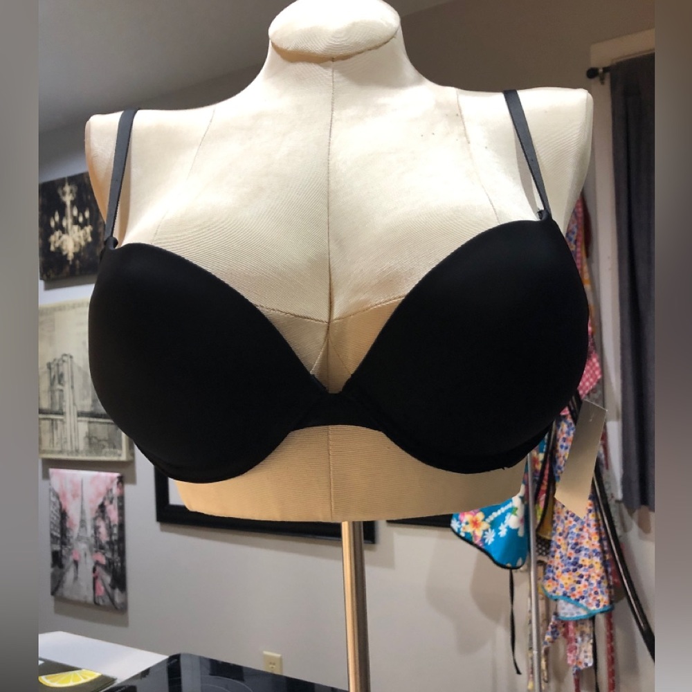 Black T-Shirt Bra - Women Intimates
Carrie Amber
Size 36C
BNWT